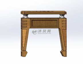一种木质家具方形凳子椅子
