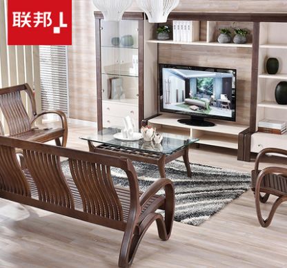 联邦家具现代新中式实木沙发榉木客厅小户型简约木质123组合套价格,图片,参数 家具客厅家具沙发 北京房天下家居装修网