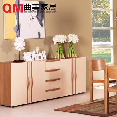 曲美家具木质餐边柜QM071DB380-10